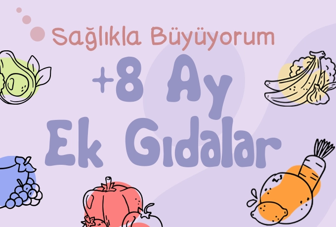 +8 ay ek gıdalar