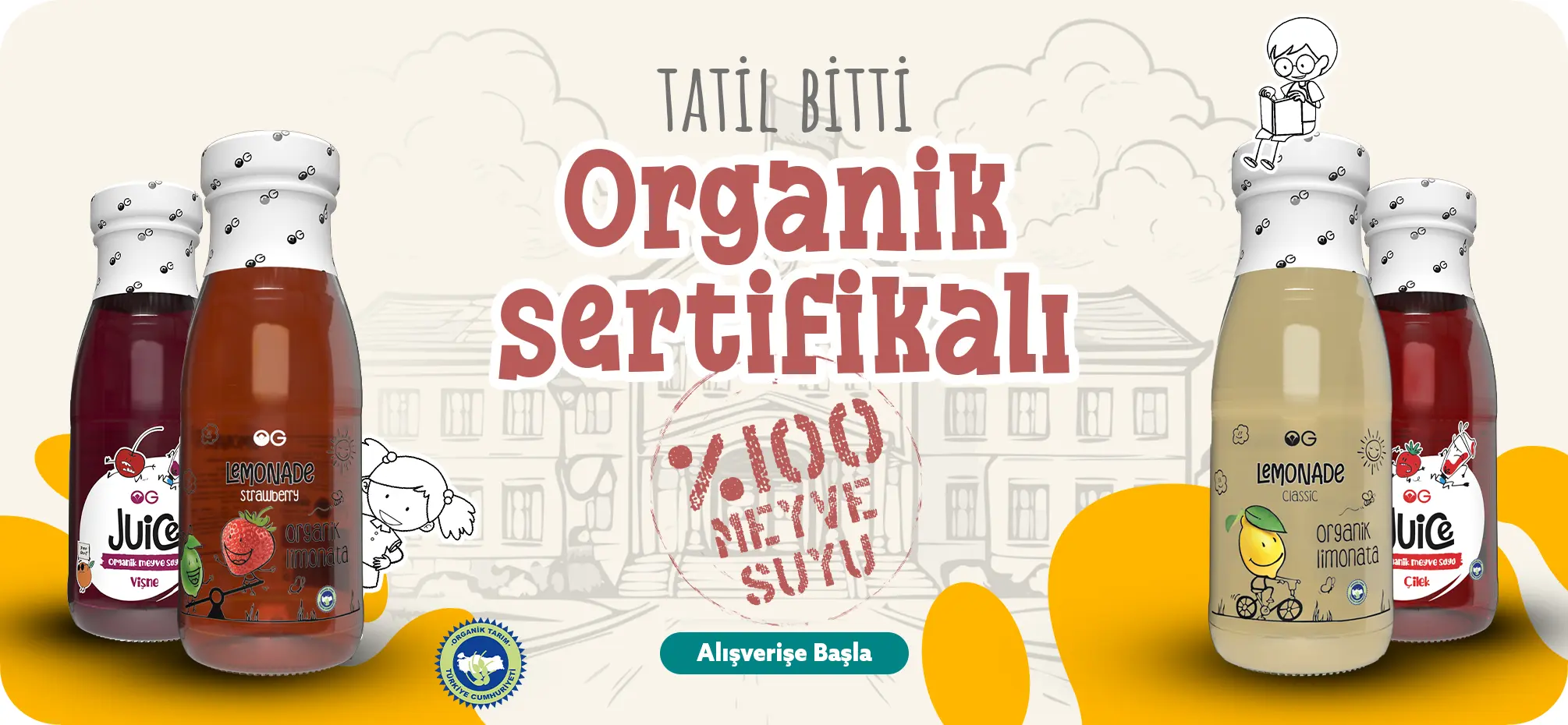 Organik Meyve Suları OG Store'da
