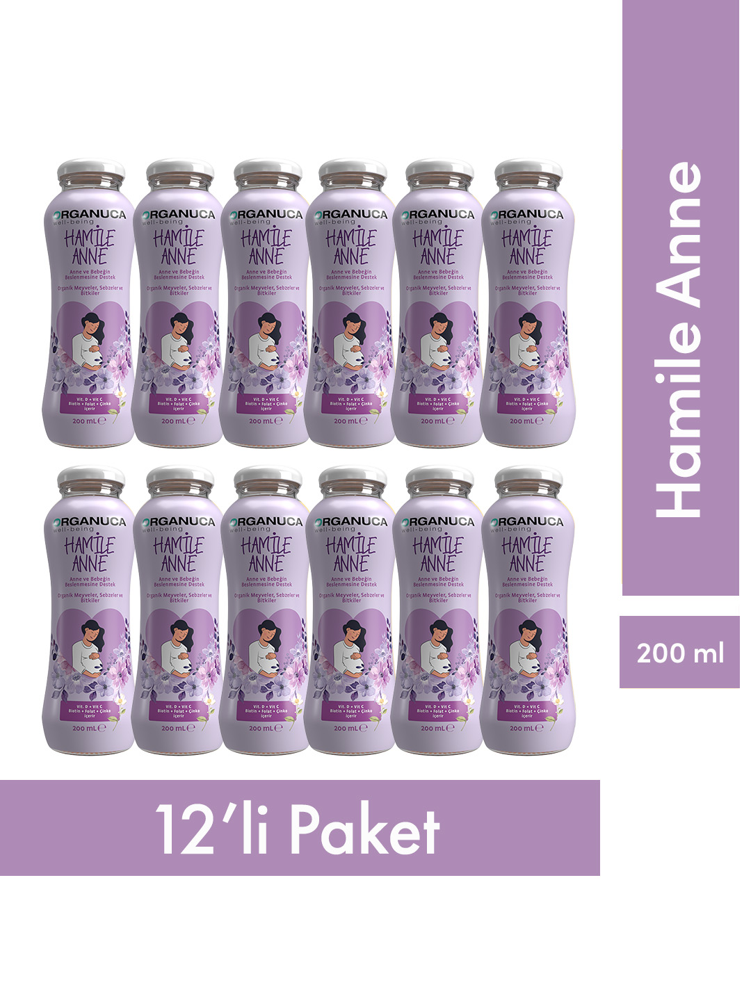 12'li Hamile Anne İçeceği 200 Ml