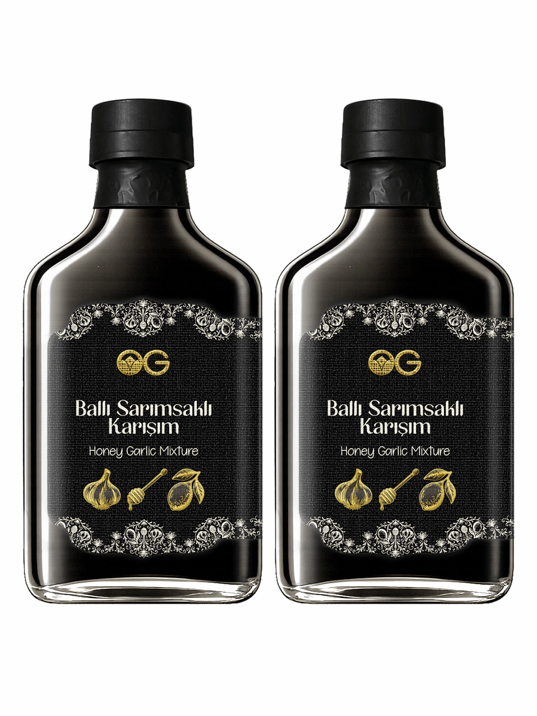 2'li Ballı Sarımsaklı Karışım 200 ml