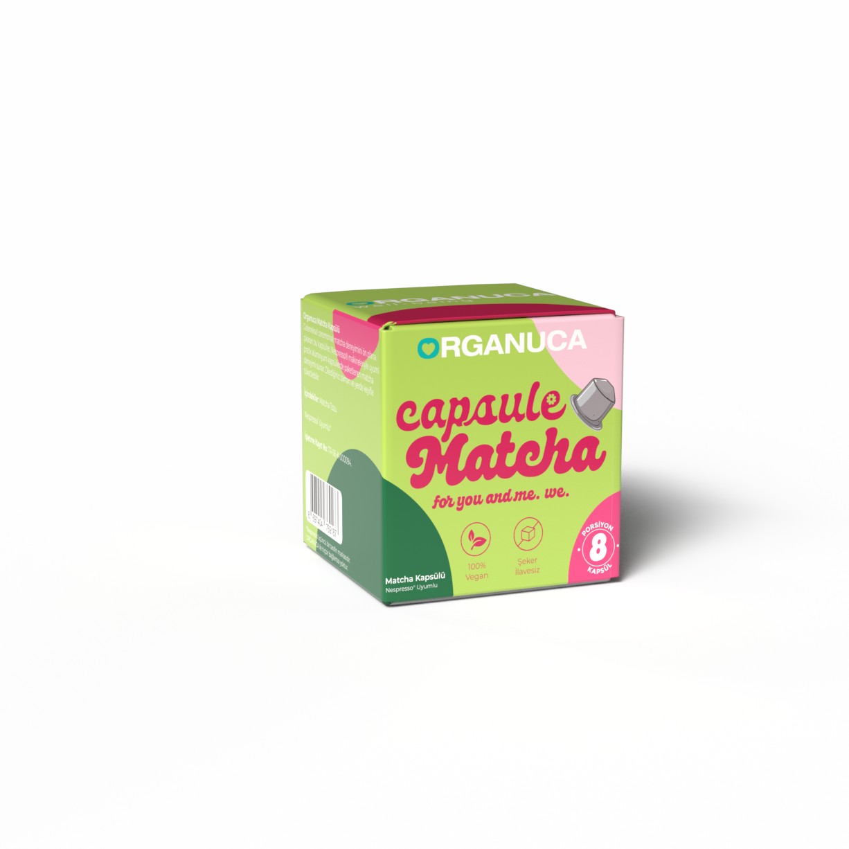 Matcha Kapsülü – 8 Kapsül