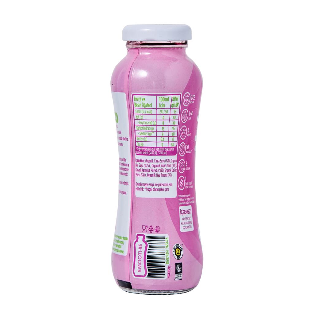 Organik %100 Smoothie Mor 200 Ml Organik %100 Smoothie Mor 200 Ml