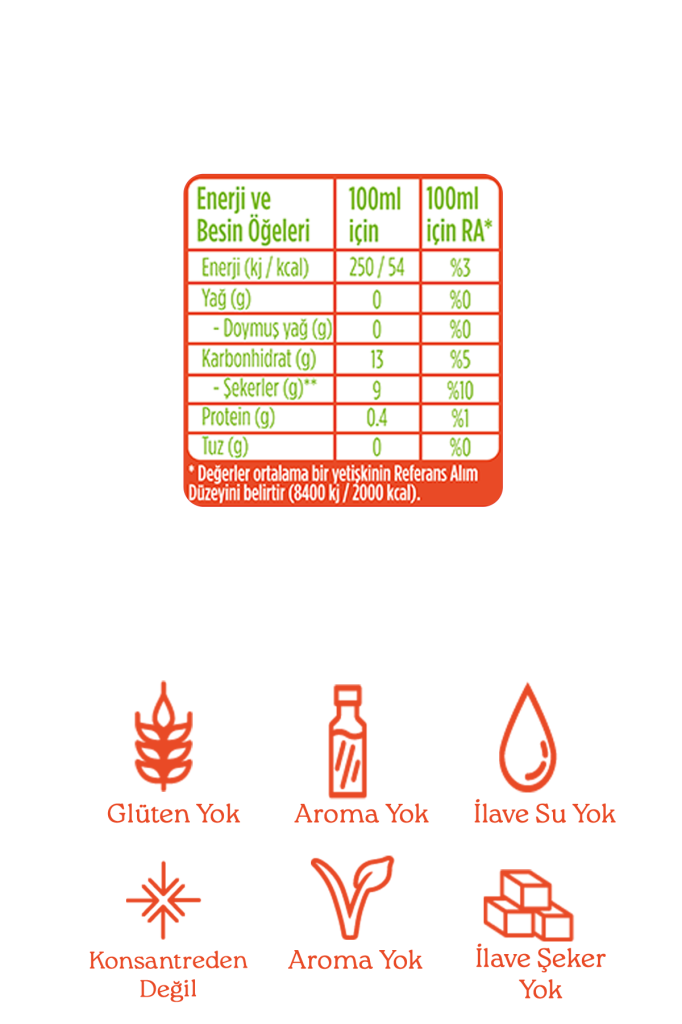 Organik %100 Smoothıe Turuncu 200 Ml Organik %100 Smoothıe Turuncu 200 Ml