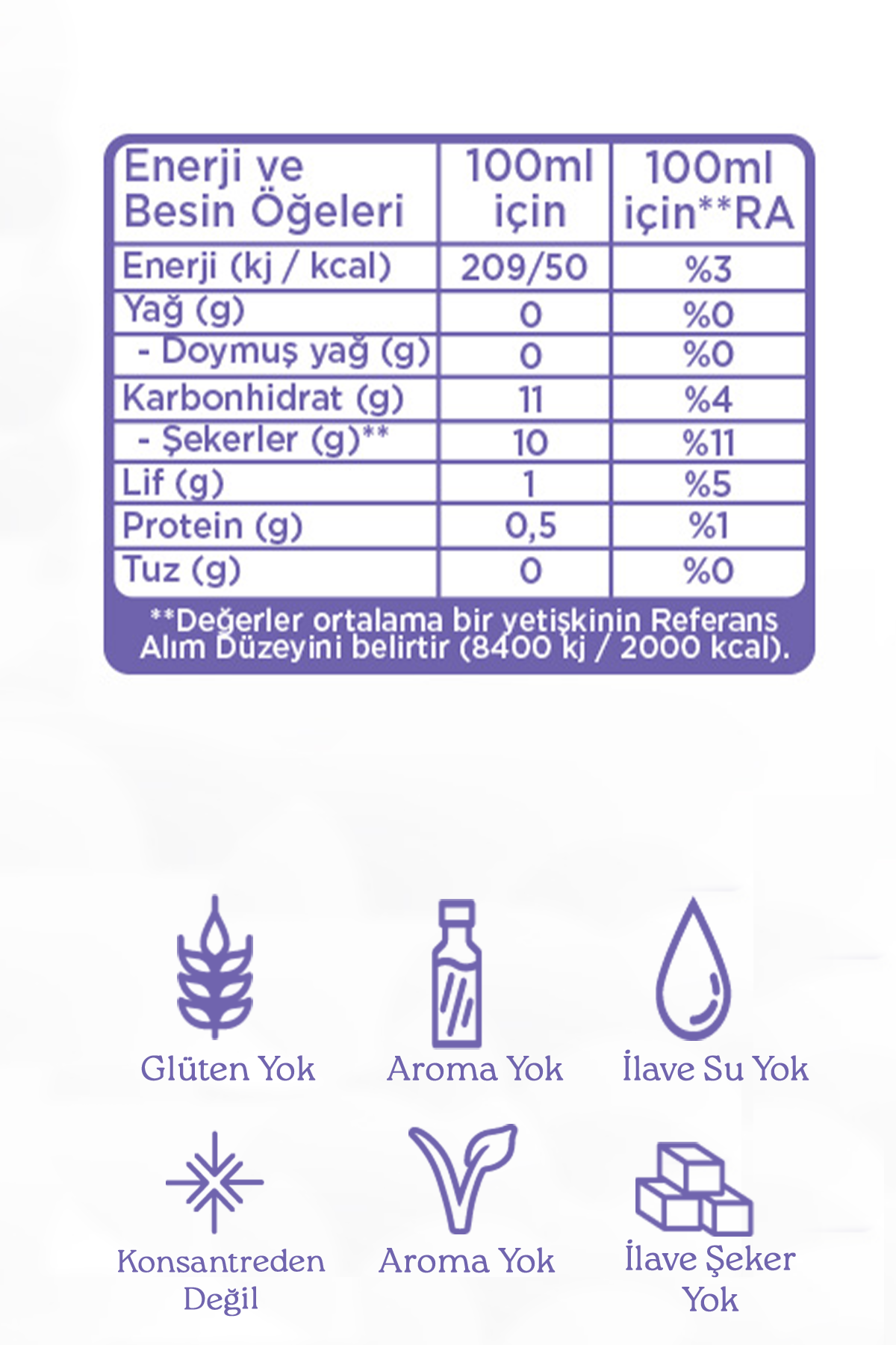 Organik Mor Smoothıe 946 Ml Organik Mor Smoothıe 946 Ml