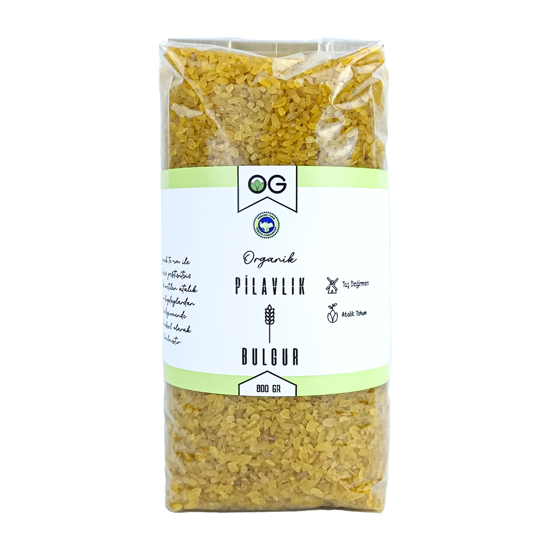 Organik Pilavlık Bulgur 800 GR