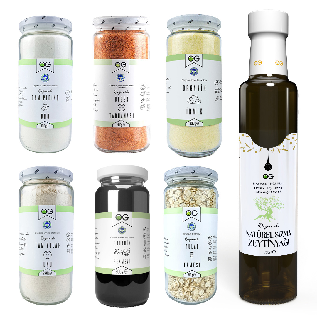 Organik Sertifikalı Bebek Ek Gıda Hazırlama Seti ULTRA +6 Ay