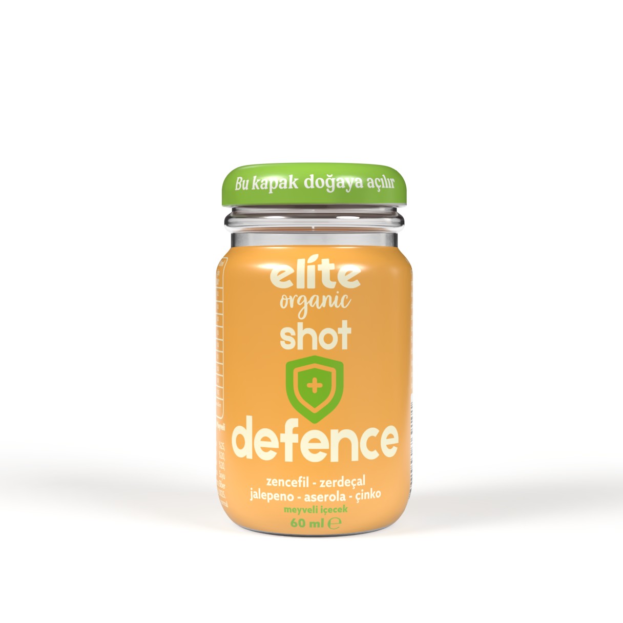 Shot Defence ( Zerdeçal ve Zencefil Baharatlı Meyveli İçecek ) – 60 ml