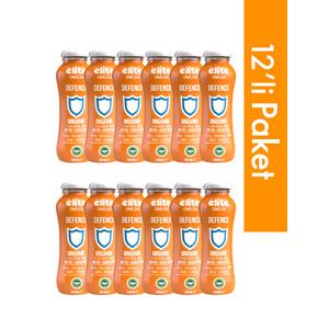 12'li Organik Defence %100 Meyve-Sebze Suyu 200 Ml