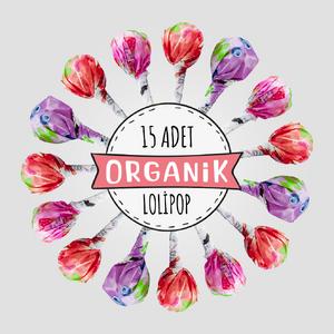 15'li Organik Lolipop