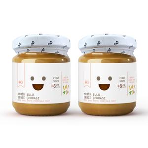 2'li Kemik Sulu Sebze Çorbası 200g +6 Ay