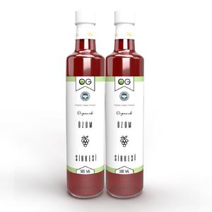 2 Adet Organik Üzüm Sirkesi 500 ml