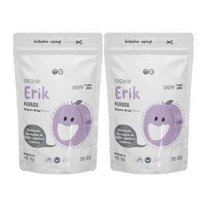 2'li Organik Erik Kurusu +6 Ay 70 Gr