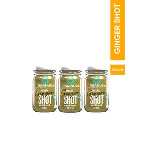 3’lü Organik Zencefilli İçecek Gınger Shot 60 Ml