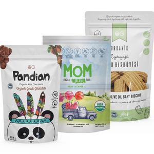 3'lü Organik Çocuk Atıştırmalık Paket