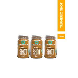 3'lü Organik Zerdeçallı İçecek Shot 60 Ml