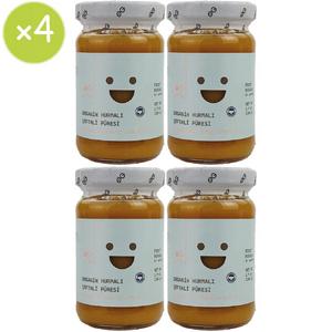 4'lü Organik Hurmalı Şeftali Püresi 105 Gr +6 Ay