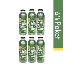 6'lı Organik %100 Smoothie Yeşil 700 Ml