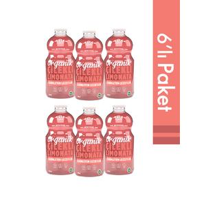 6'lı Organik Çilekli Limonata 946 Ml