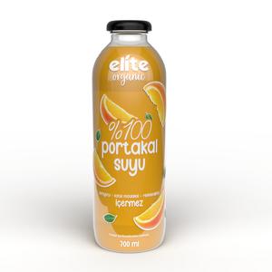 Organik %100 Portakal Suyu 700 Ml