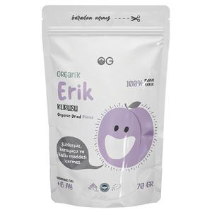 Organik Erik Kurusu +6 Ay 70 Gr
