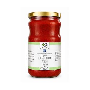Organik Karışık Domates-Biber Salçası 650 Gr