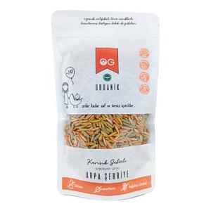 Organik Karışık Sebzeli Bakliyat Unlu Arpa Şehriye 250 Gr +8 Ay