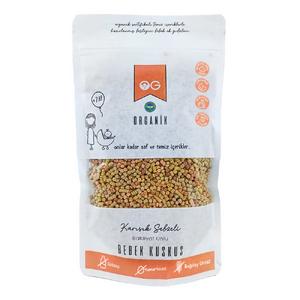 Organik Karışık Sebzeli Bakliyat Unlu Bebek Kuskus  250 Gr +8 Ay