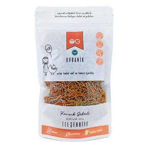 Organik Karışık Sebzeli Bakliyat Unlu Tel Şehriye 180 Gr +8 Ay