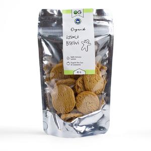 Organik Üzümlü Bisküvi 65 Gr