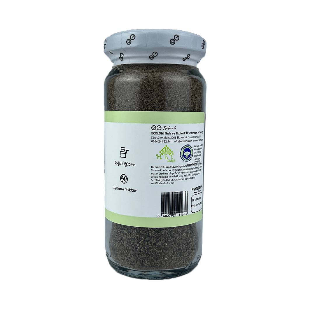 Organik Toz Karabiber 120 Gr Organik Toz Karabiber 120 Gr