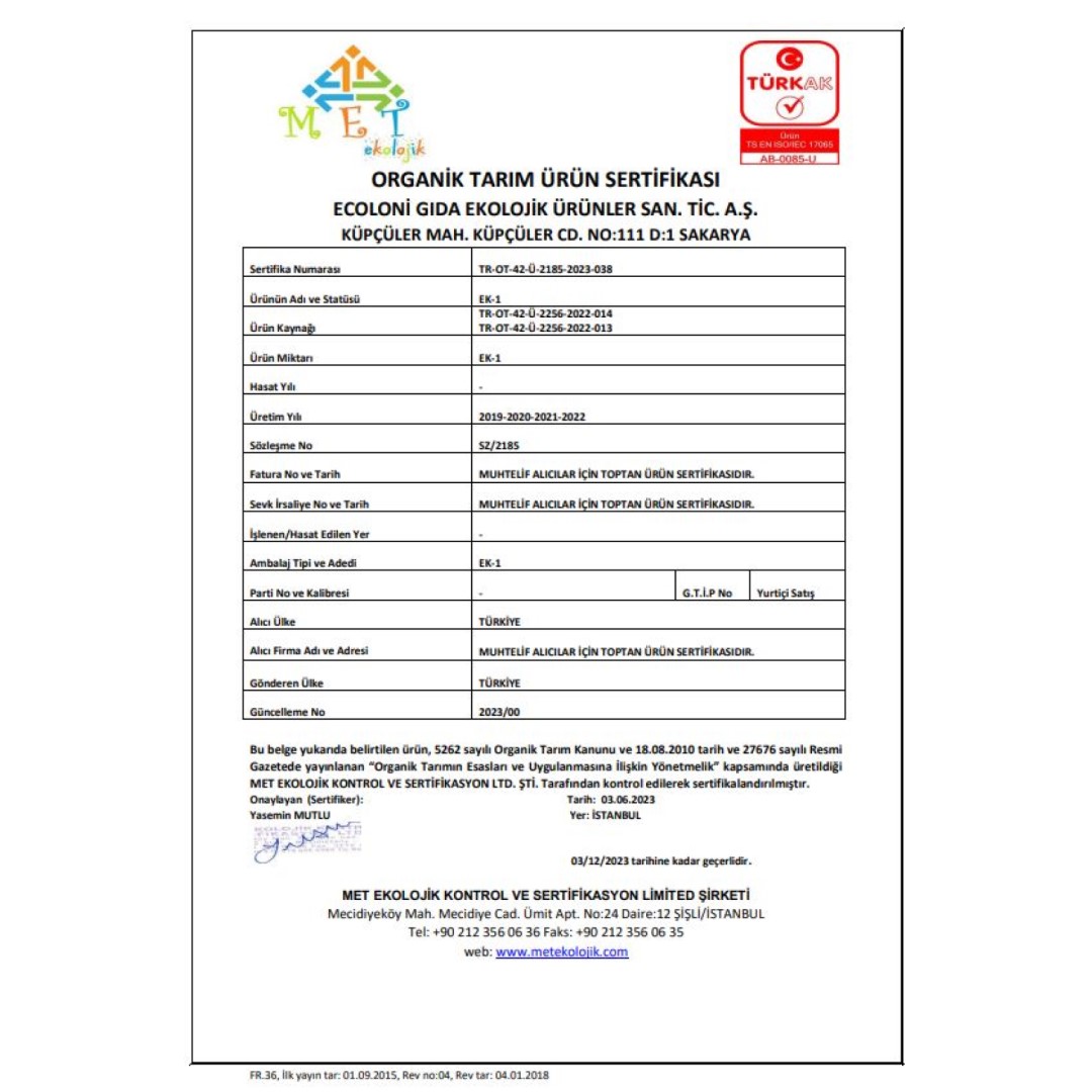 Organik Toz Karabiber 120 Gr Organik Toz Karabiber 120 Gr