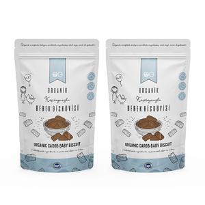 2'li Organik Keçiboynuzlu Bebek Bisküvisi 2x150 Gr +6 Ay
