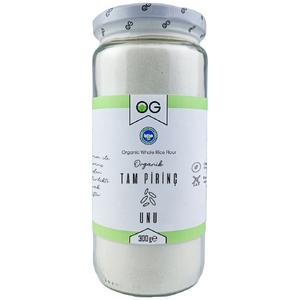 Organik Tam Pirinç Unu 300 Gr